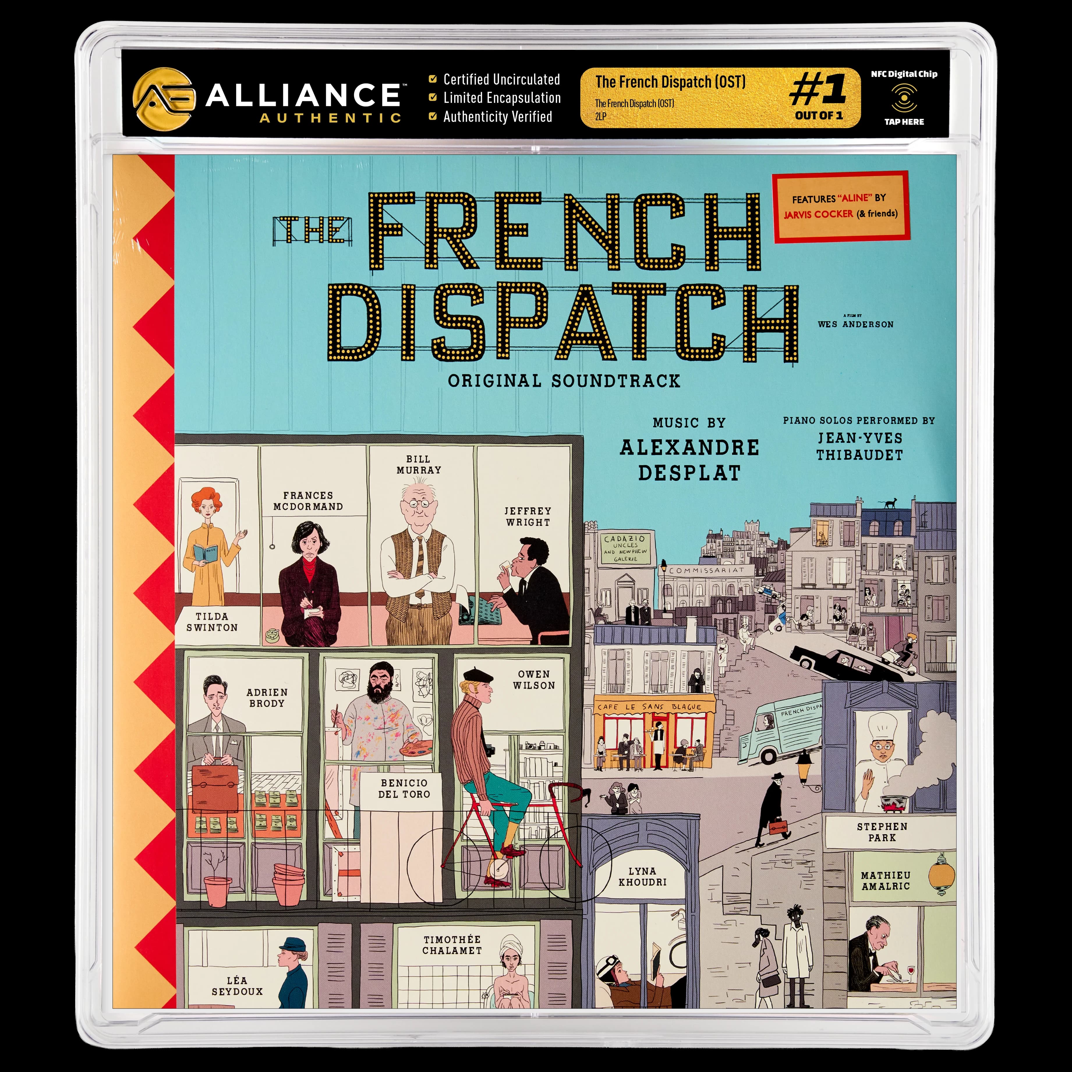 Front image of "The French Dispatch (OST)" #1