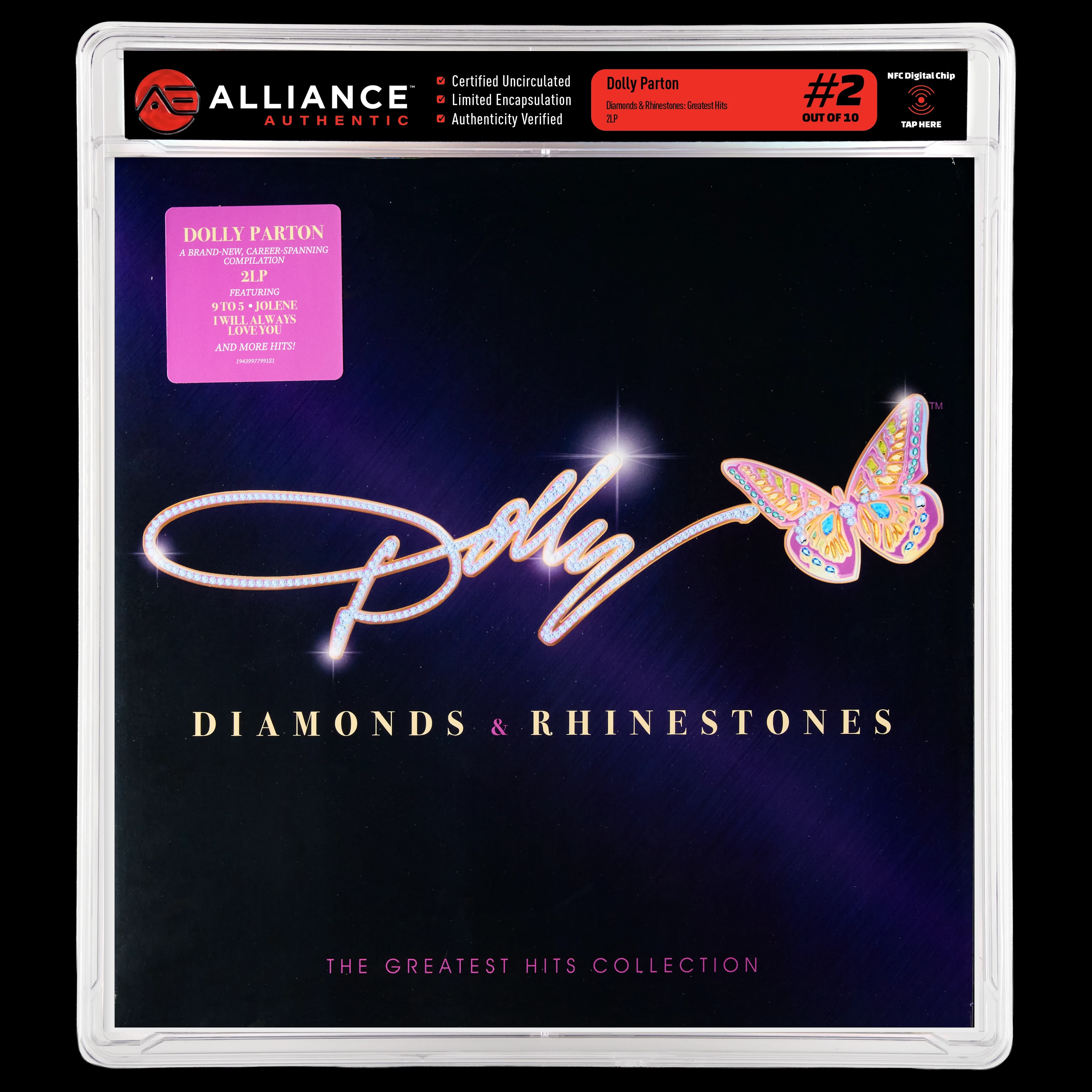 Front image of "Diamonds & Rhinestones: Greatest Hits" #2