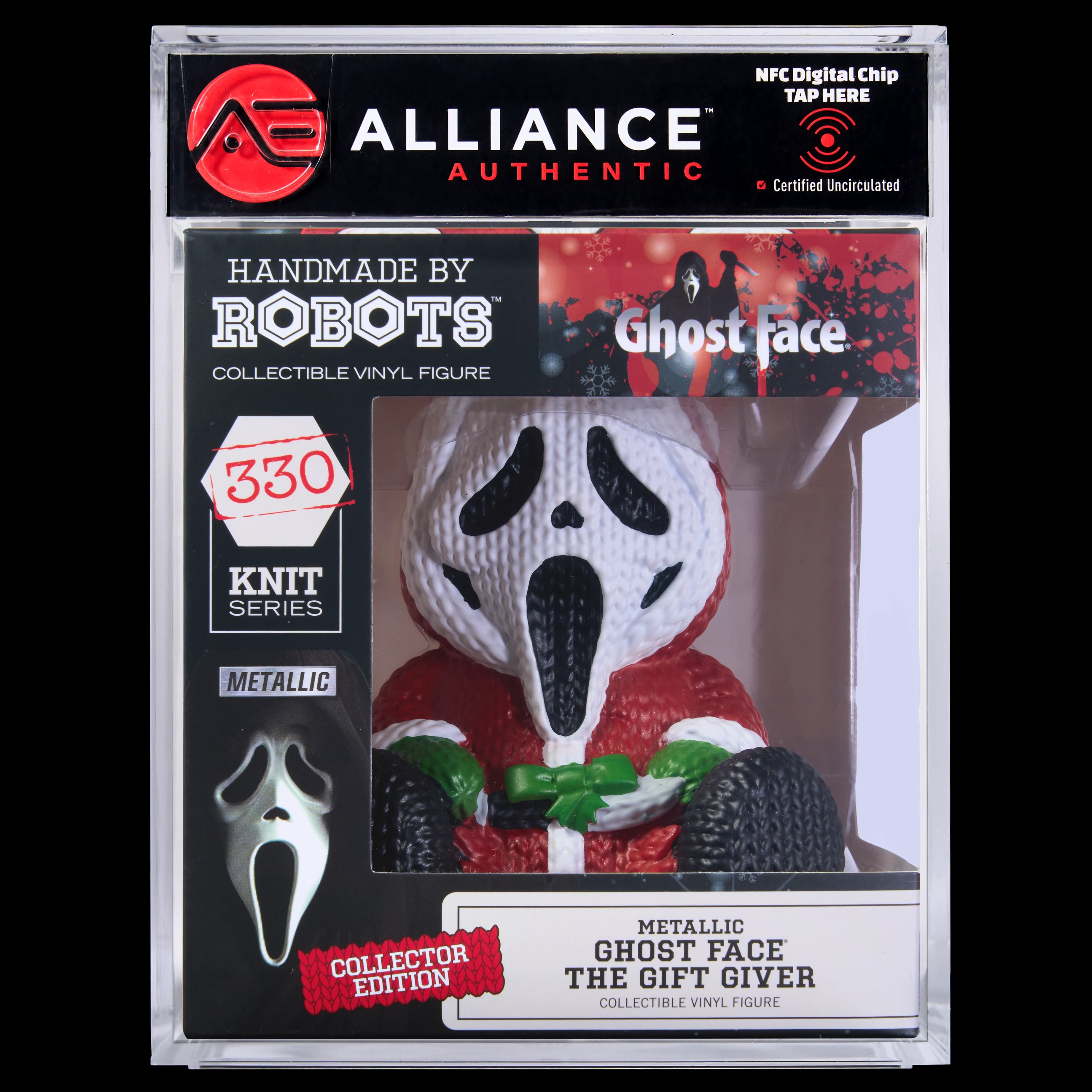 Front image of "Ghost Face - The Gift Giver #330 (Metallic)"