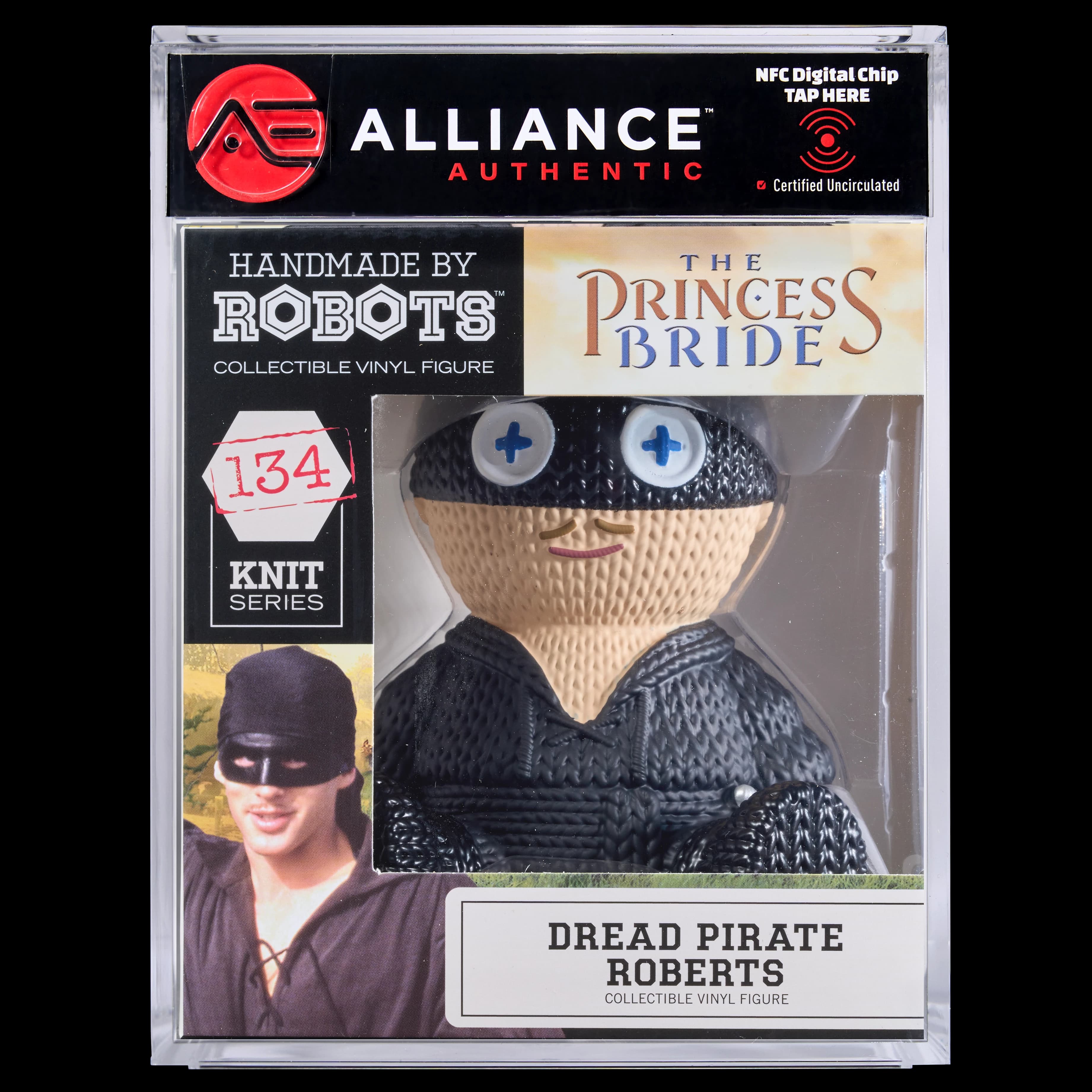 Front image of "The Princess Bride - Dread Pirate Roberts #134"