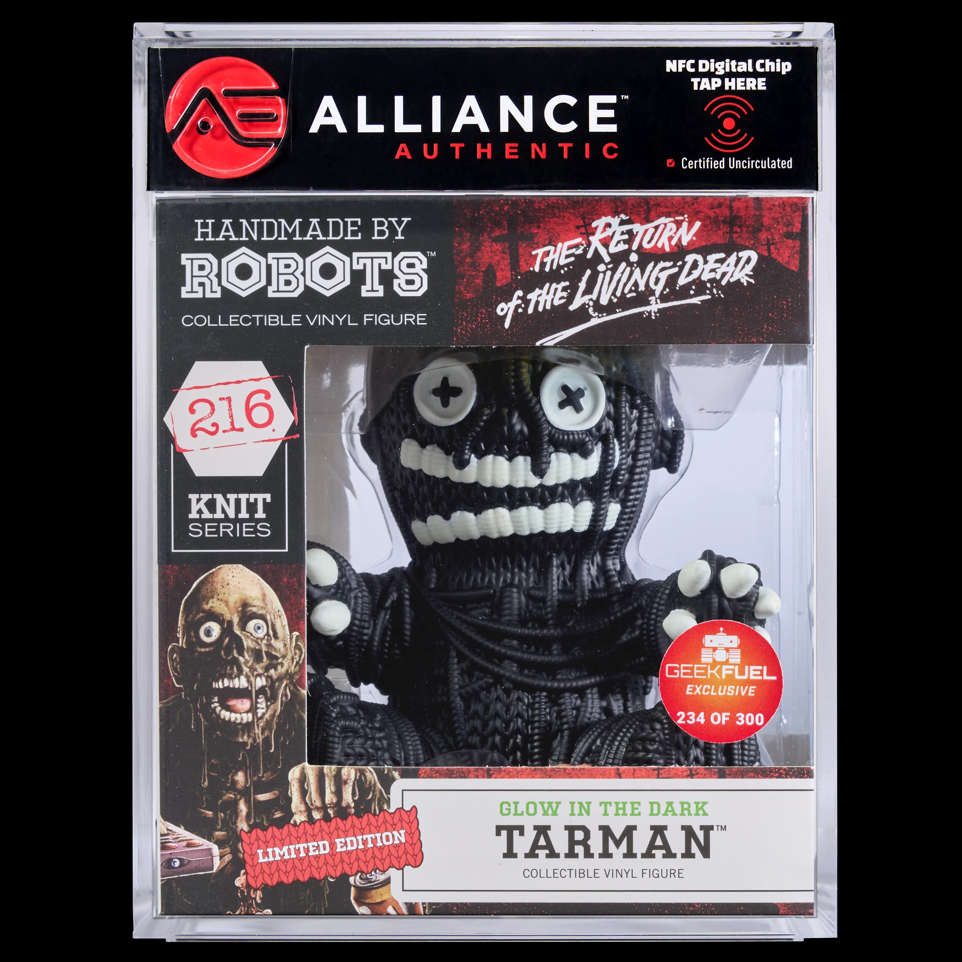 Front image of "The Return of the Living Dead - Tarman #216 (Limited Edition Glow in the Dark)"