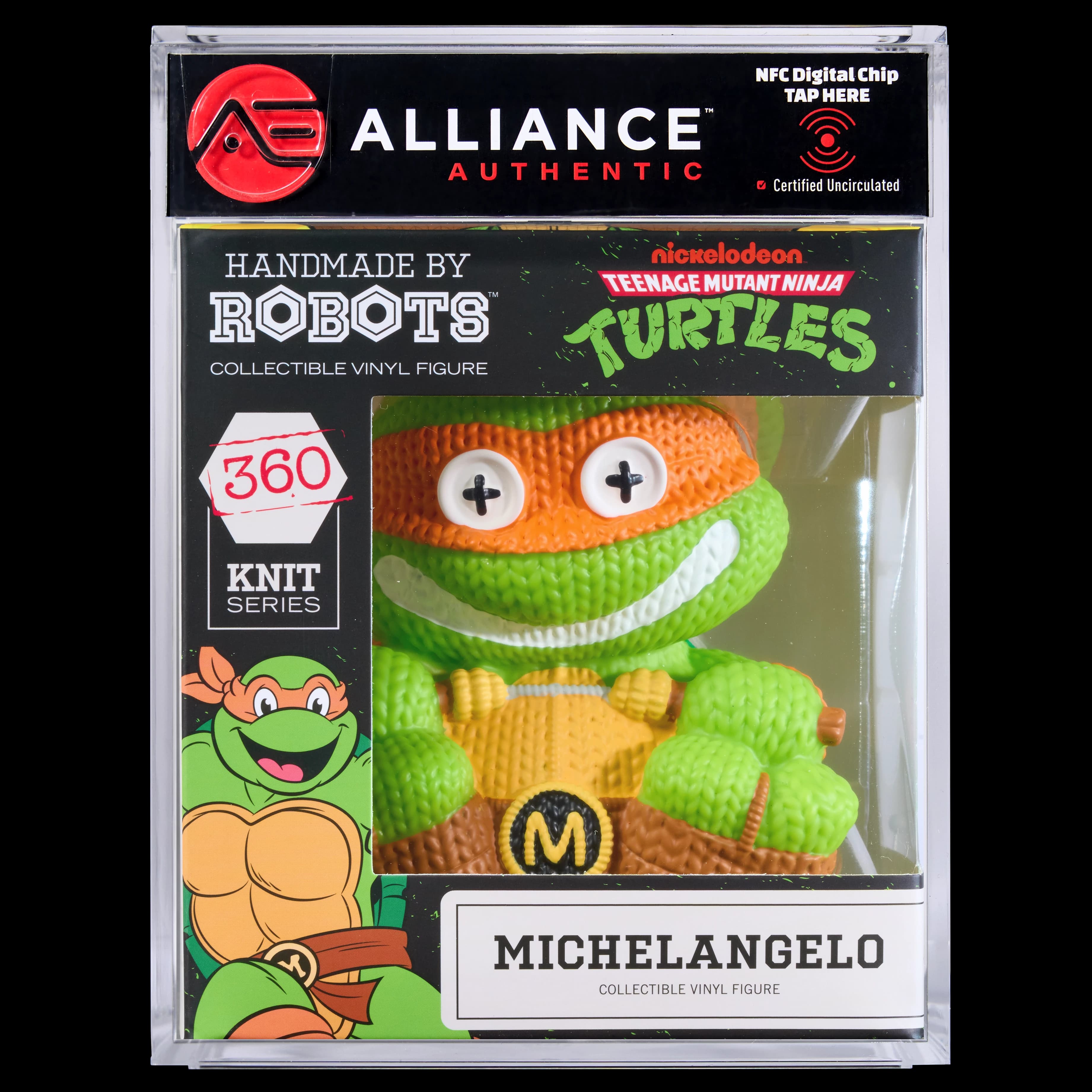 Front image of "Teenage Mutant Ninja Turtles - Michelangelo #360"