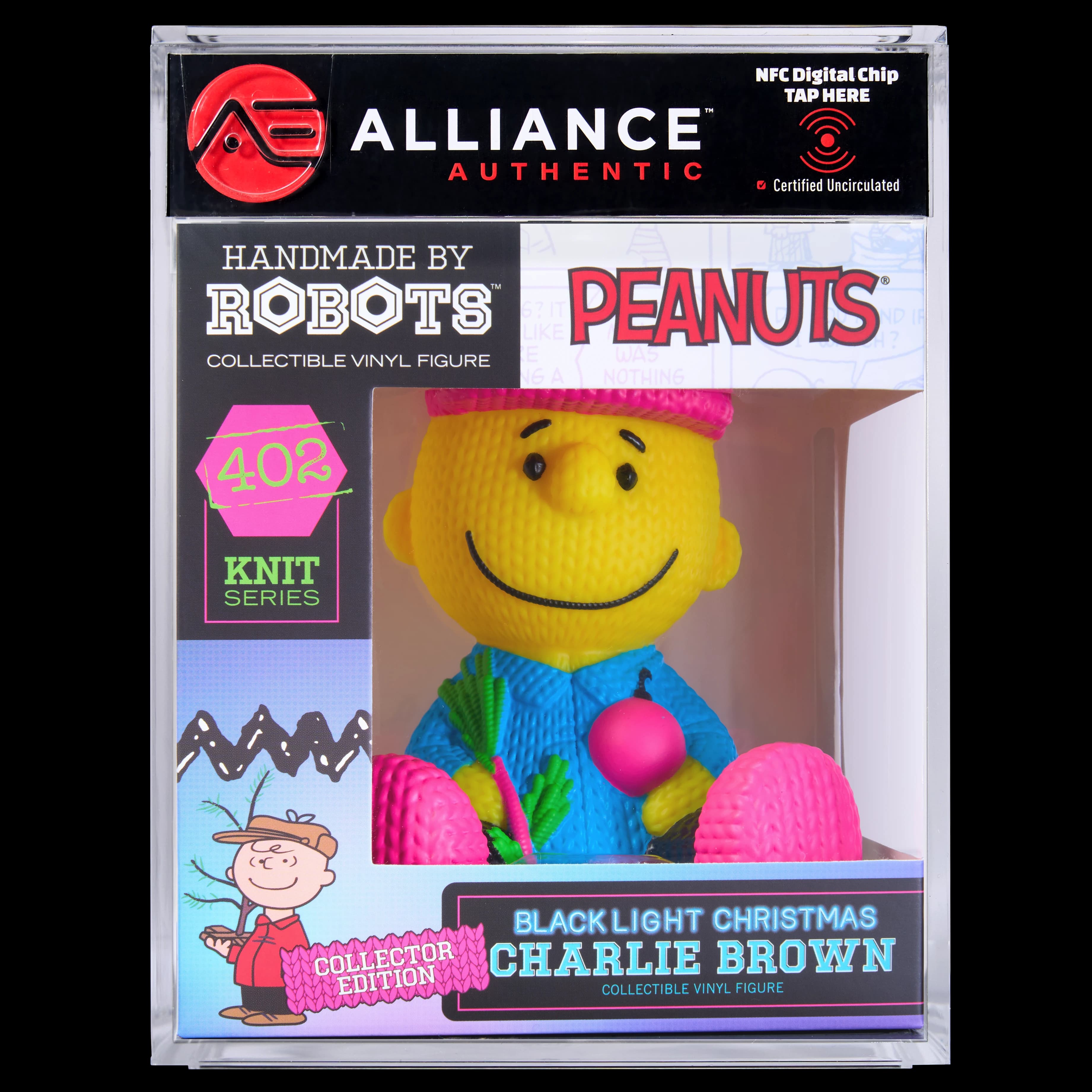 Front image of "Peanuts - Charlie Brown #402 (Blacklight Christmas)"