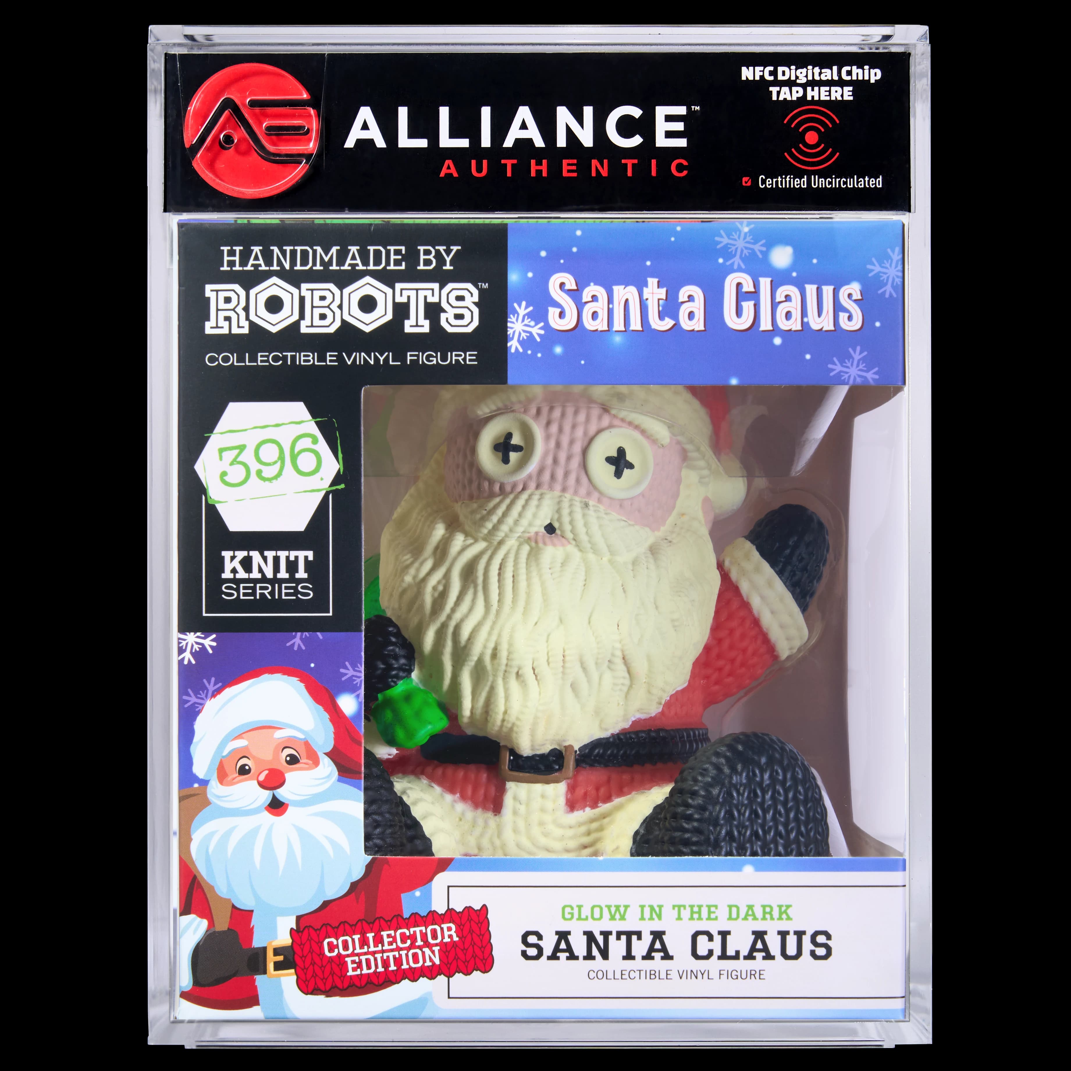 Front image of "Santa - Santa #396 (Glow in the Dark)"