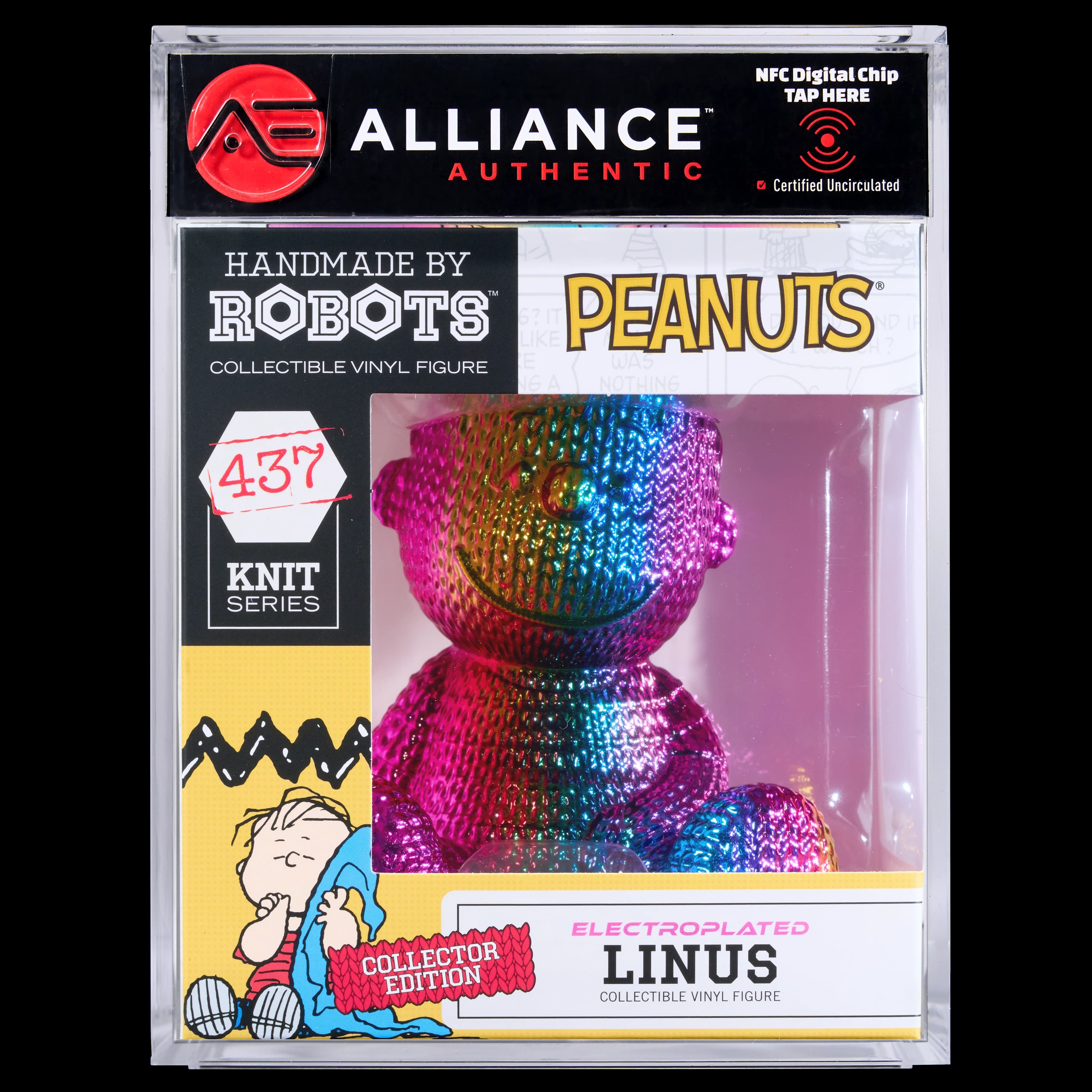 Front image of "Peanuts - Linus #437 (Electroplated)"
