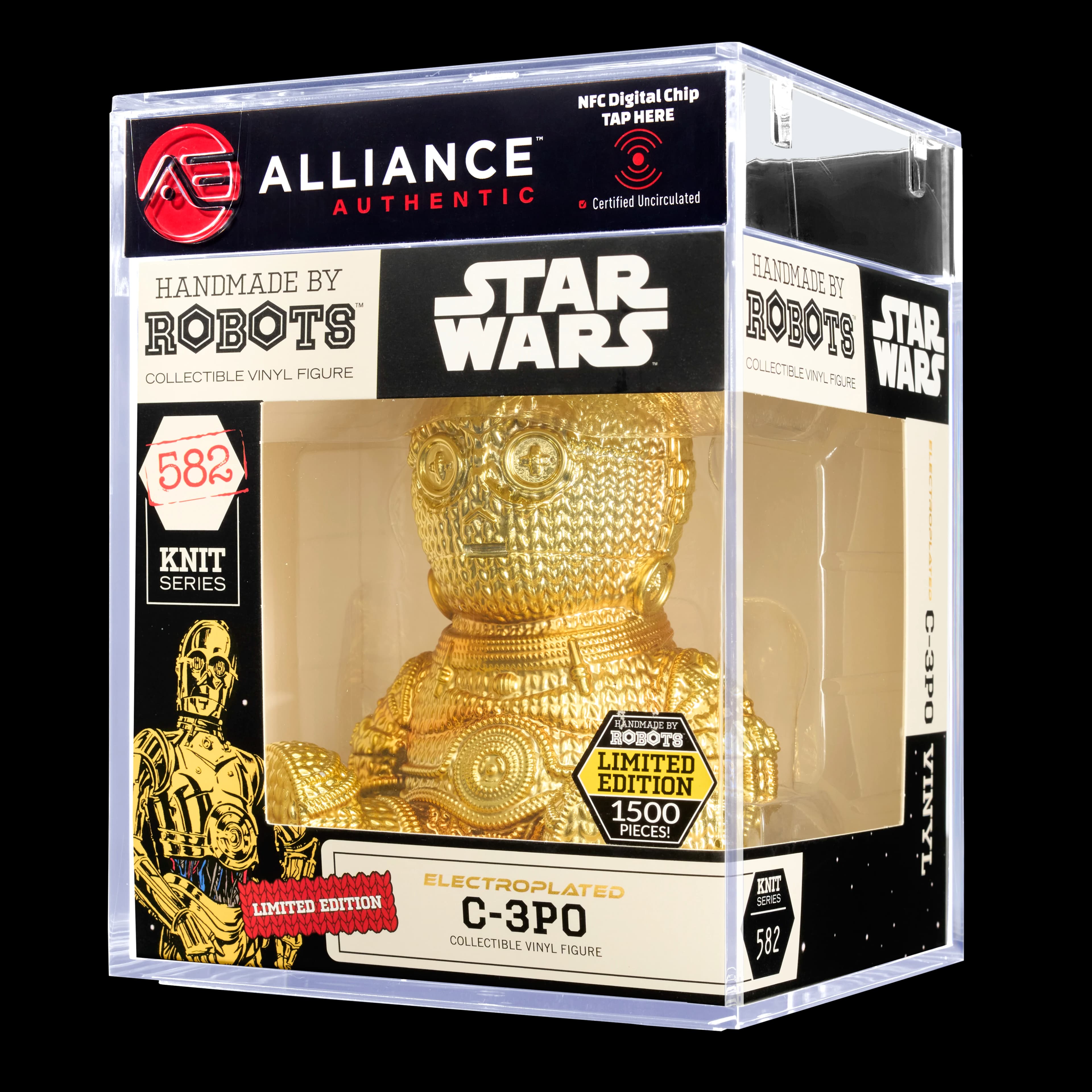 Front image of "Star Wars - C-3PO #582 (Electroplated)"