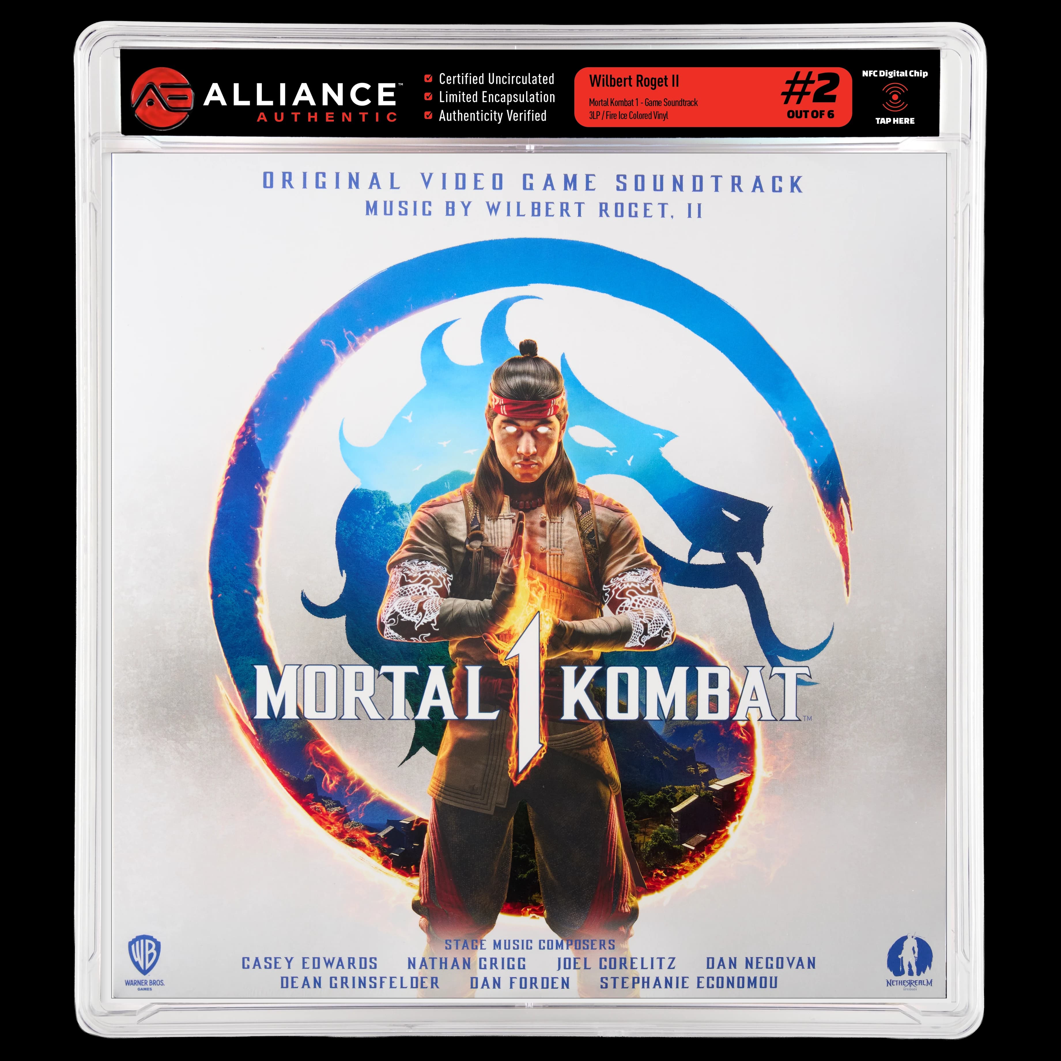 Front image of "Mortal Kombat 1 - Game Soundtrack" #2