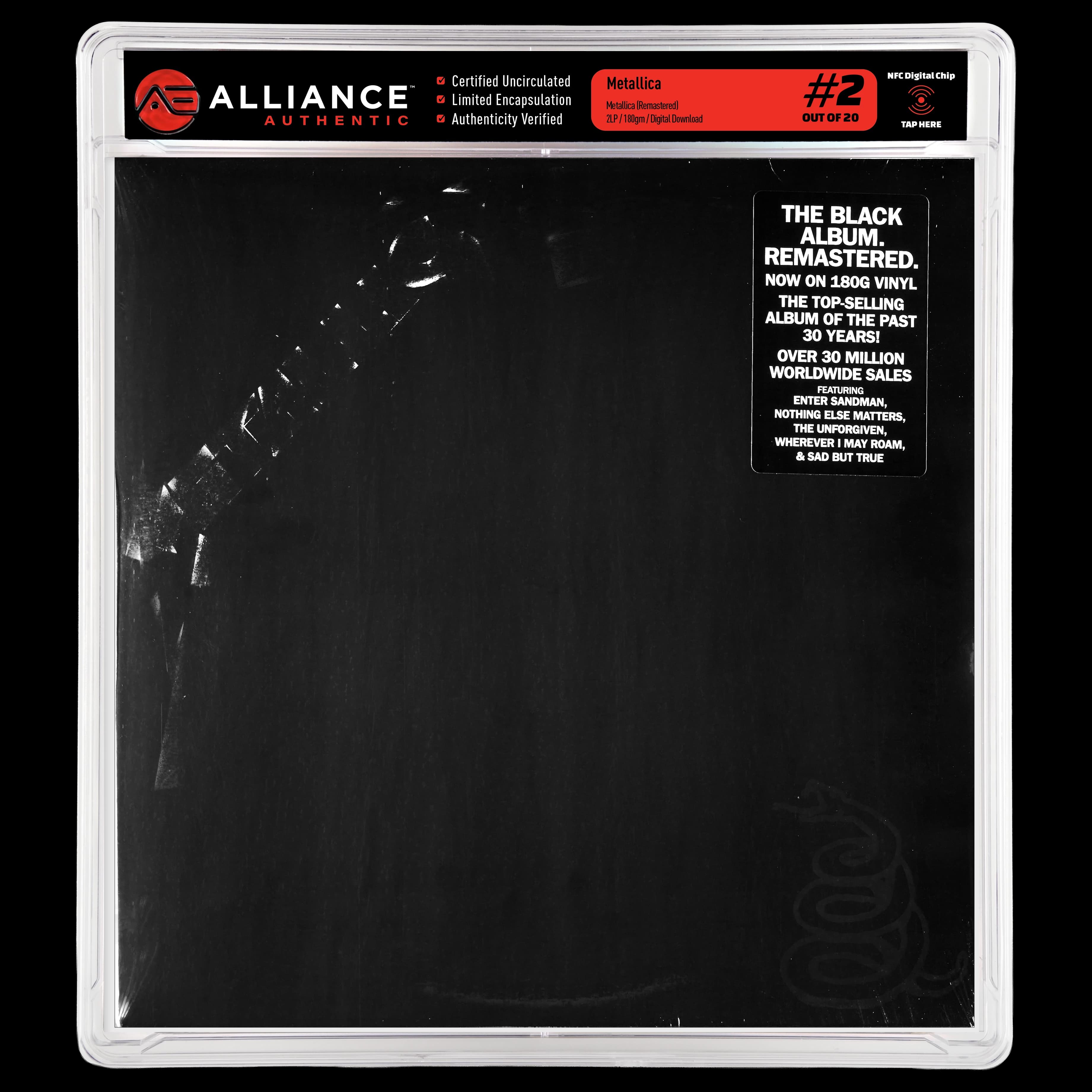 Front image of "Metallica (Remastered)" #2