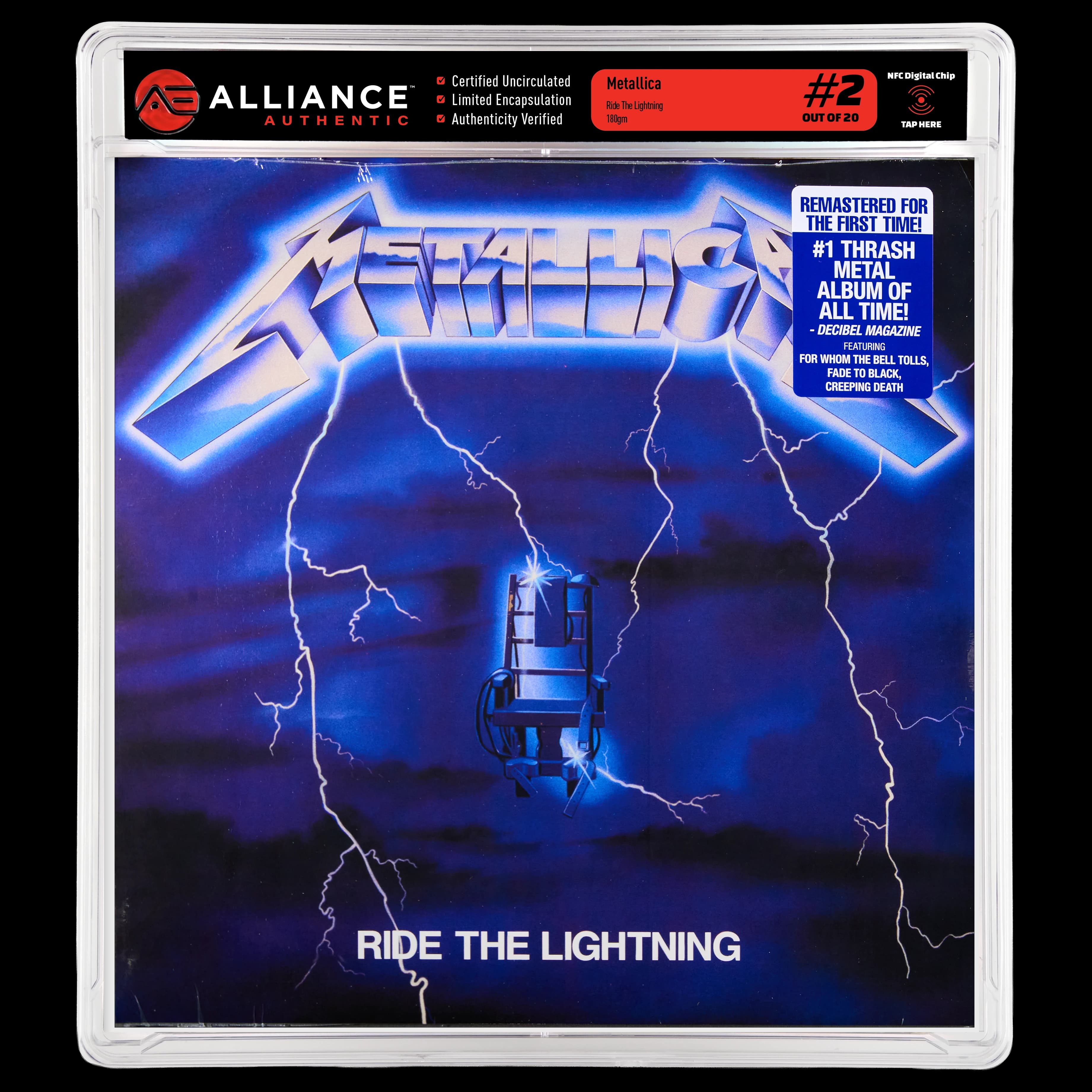 Front image of "Ride The Lightning" #2