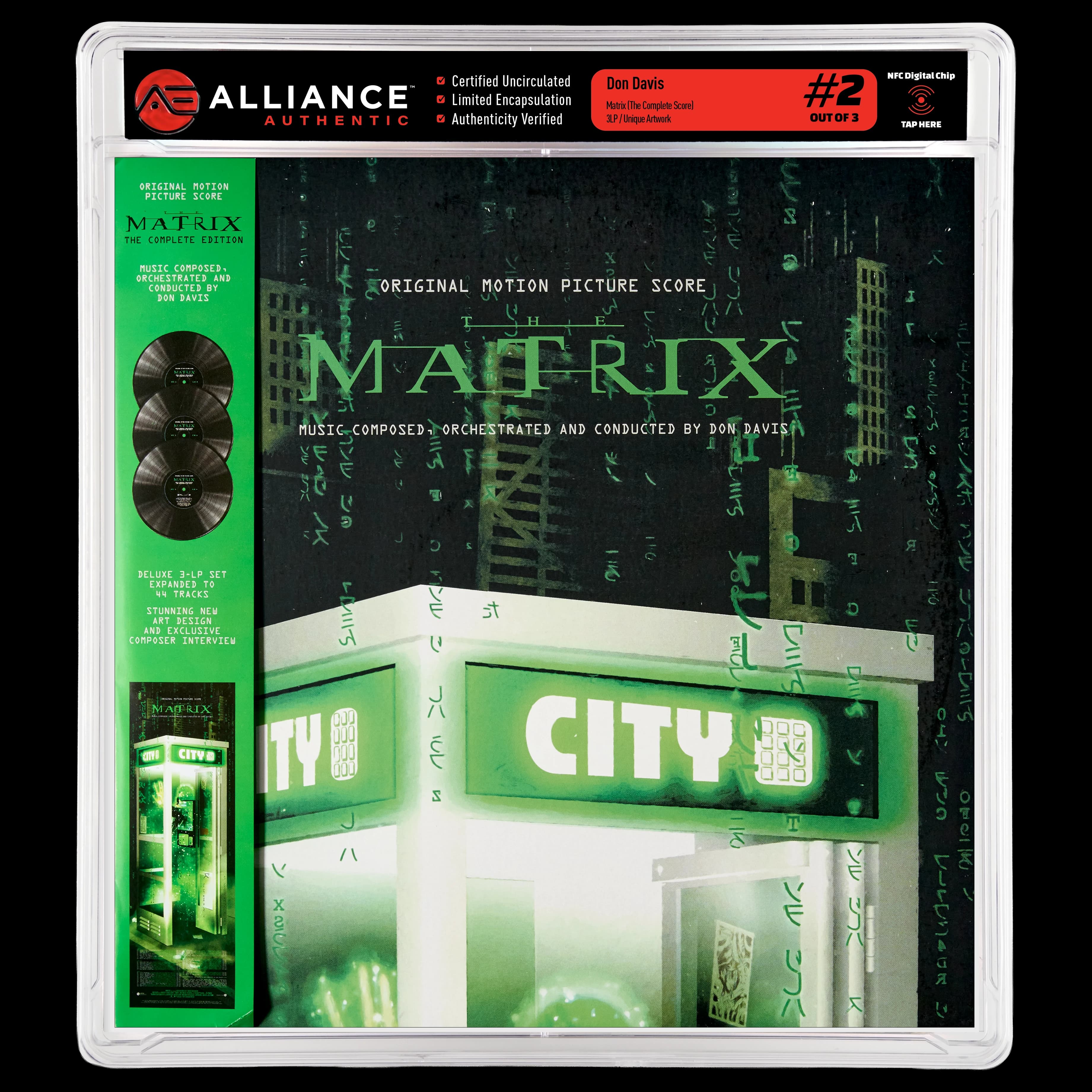 Front image of "Matrix (The Complete Score)" #2