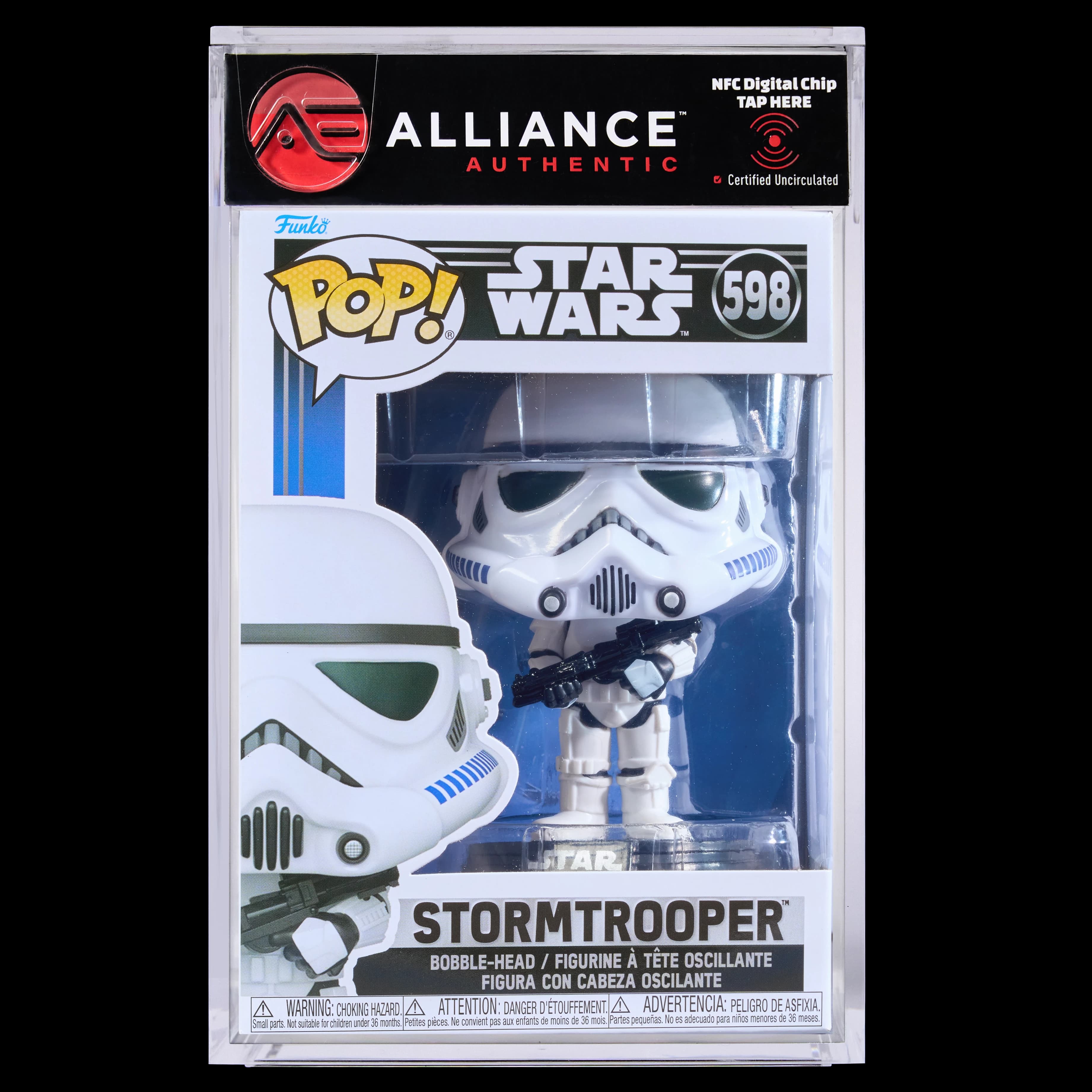 Front image of "FUNKO POP! Star Wars - Star Wars Classics Stormtrooper"