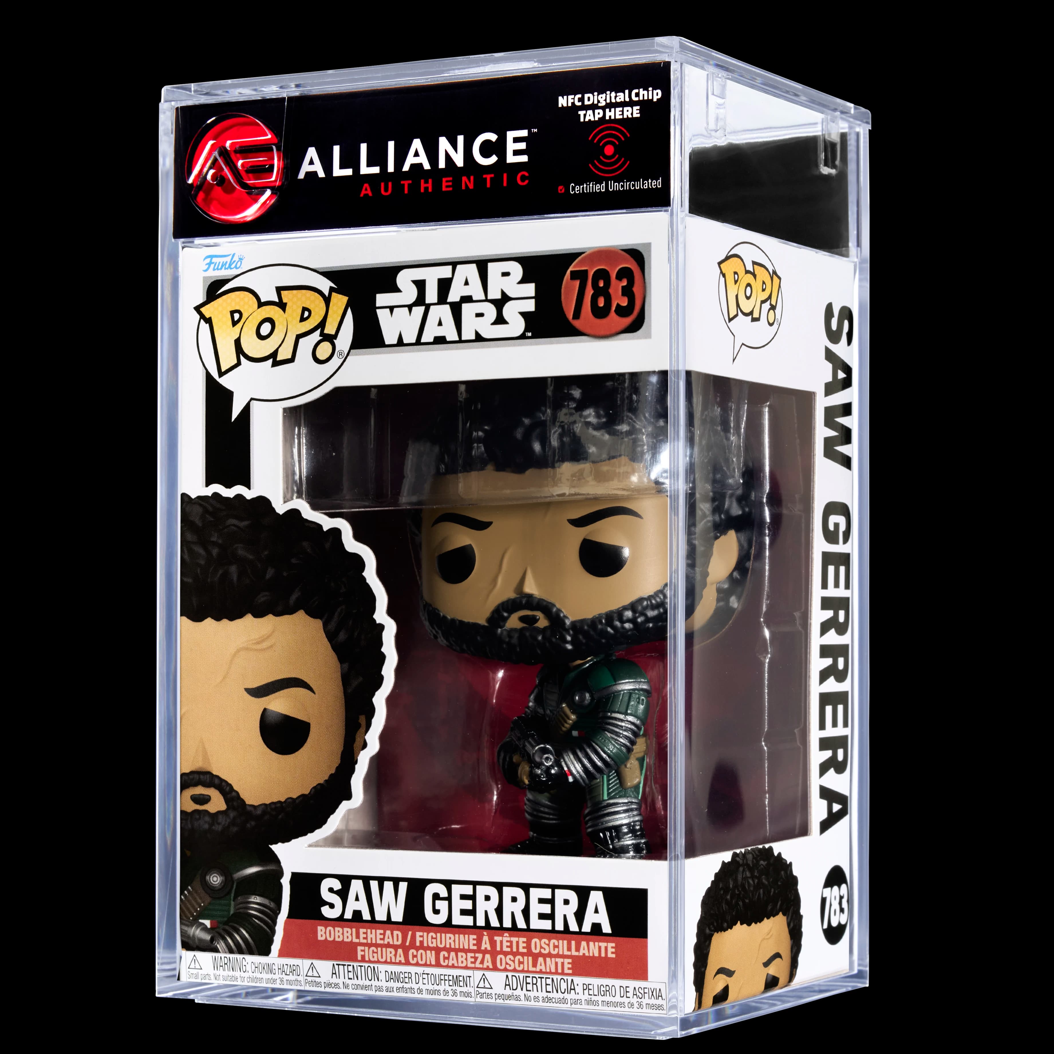 Front image of "Funko POP! Star Wars - Andor Young Saw Gerrera"