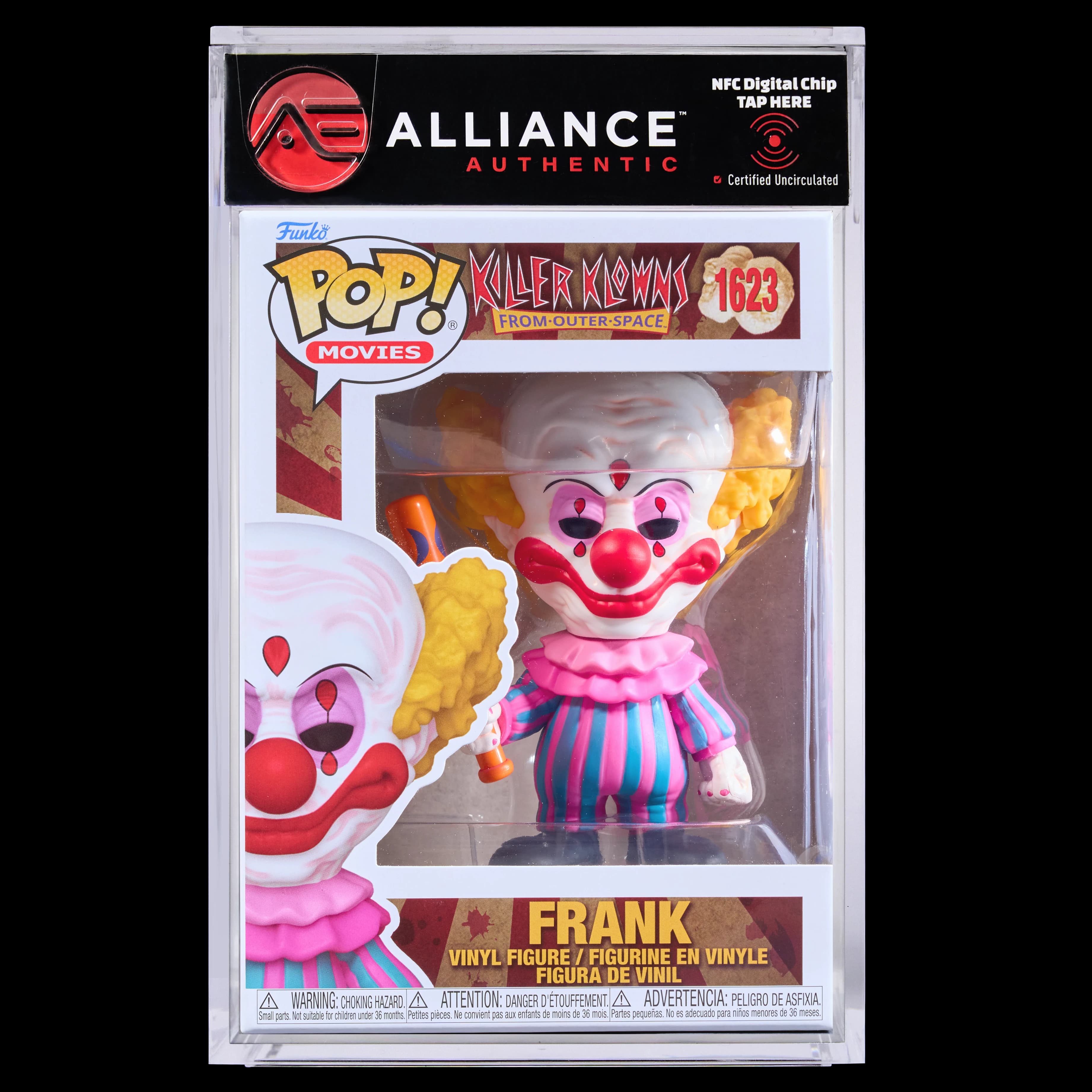 Front image of "Funko Pop! Movies - Killer Klowns From Outer Space Frank"