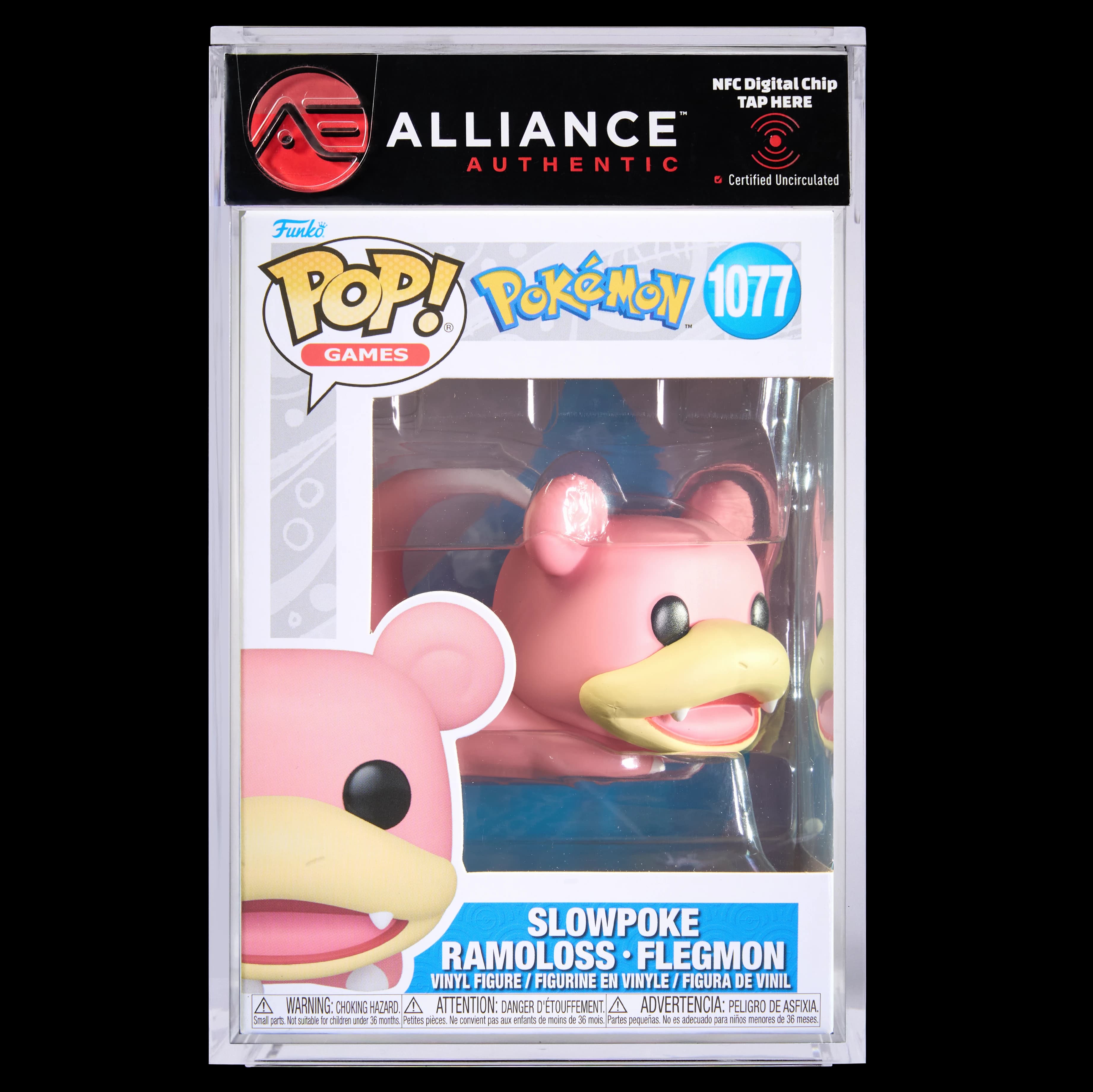 Front image of "FUNKO POP! Games - Pokémon Slowpoke"