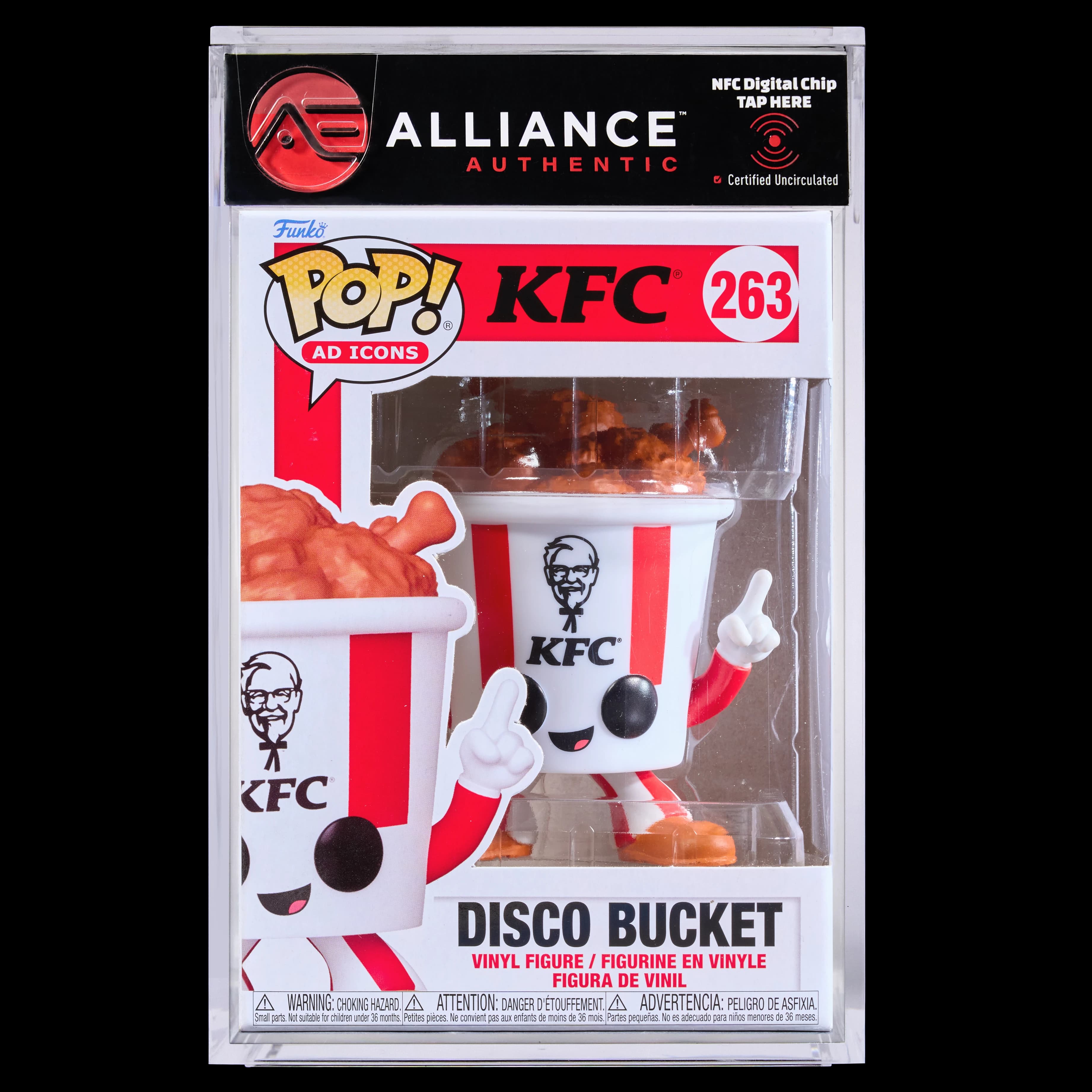 Front image of "Funko Pop! Ad Icons - KFC Disco Bucket"